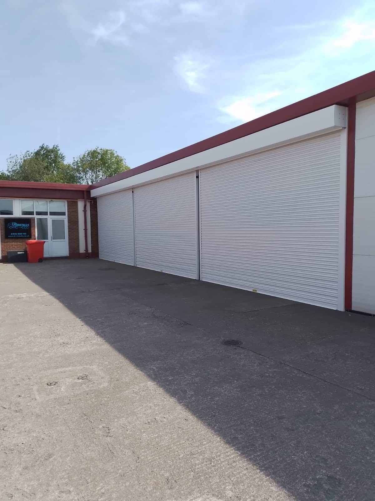 3 x Electric Roller Shutters Installation